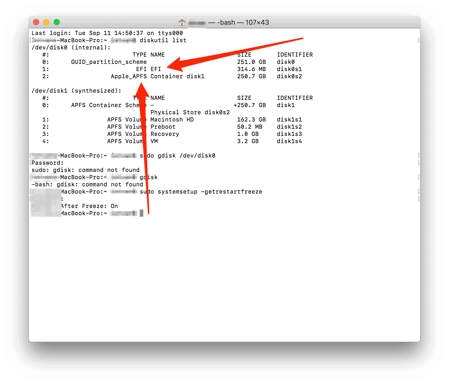 mac commands for repair